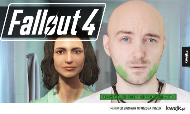 Fallout 4 - tworzenie postaci w realnym życiu