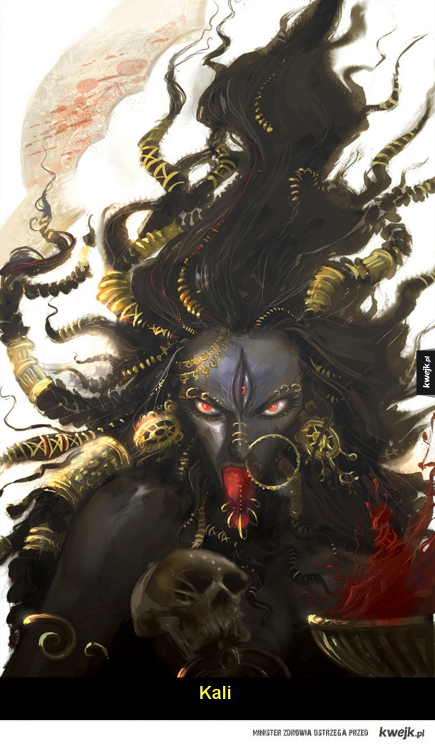 Postaci z mitologii indyjskiej na obrazach Abhisheka Singha