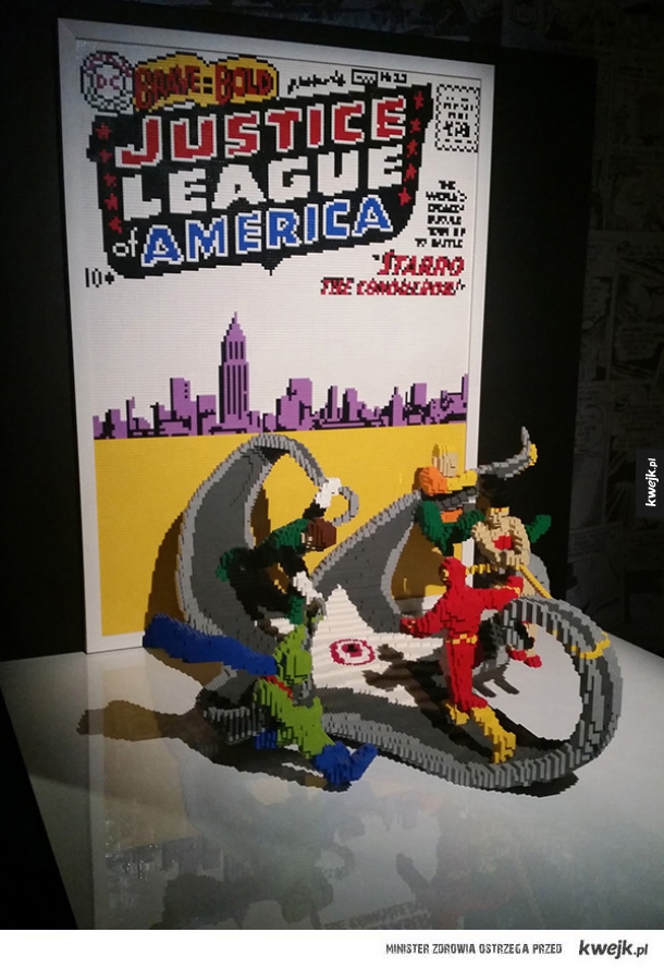 Superbohaterowie z klocków Lego