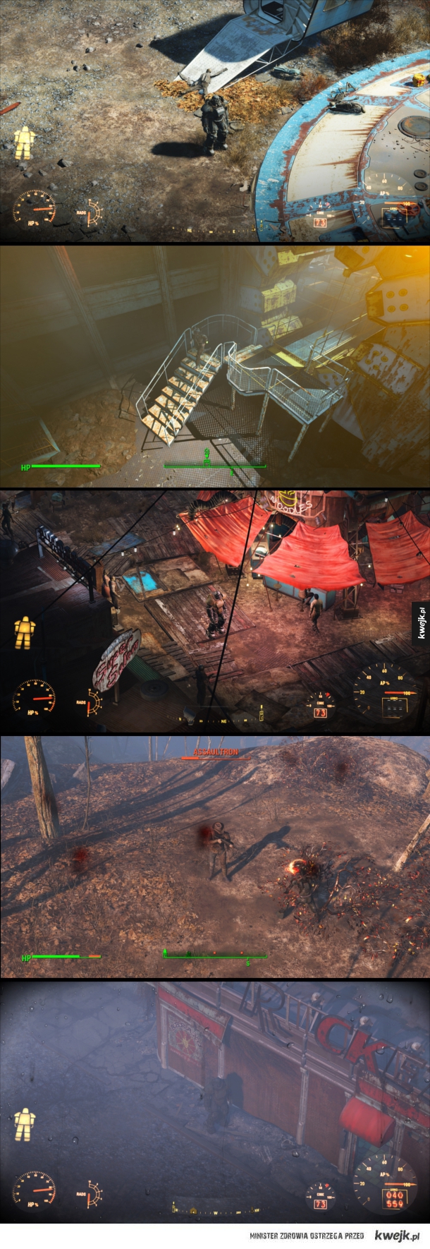 Fallout 4 w klasycznym rzucie izometrycznym