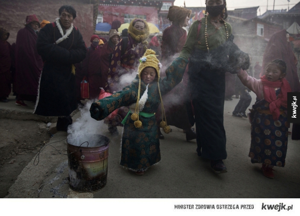 Buddyjskie święto w Tybecie