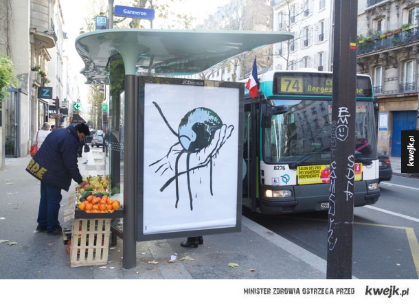 Brandalizm, czyli street art w obronie klimatu