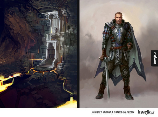 Grafiki koncepcyjne do serii Dragon Age