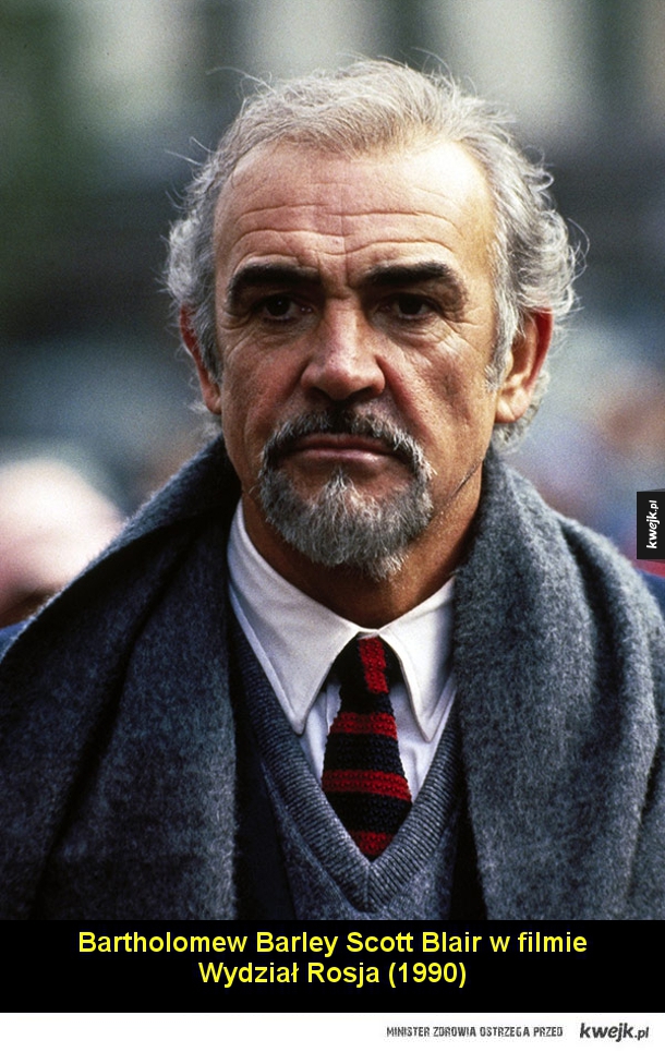 Najsłynniejsze filmowe role Seana Connery'ego
