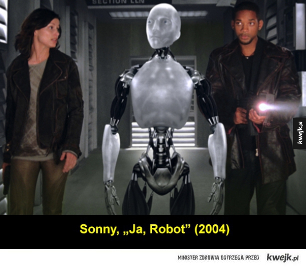 Słynne filmowe roboty, cyborgi, androidy