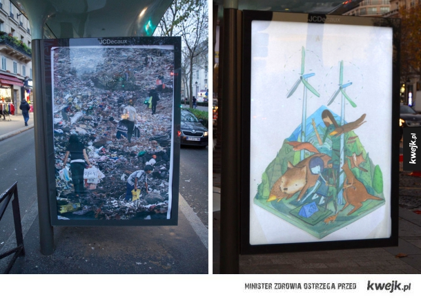 Brandalizm, czyli street art w obronie klimatu