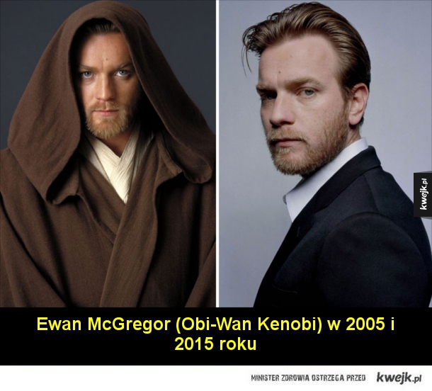 Aktorzy grający w Gwiezdnych Wojnach kiedyś i dziś