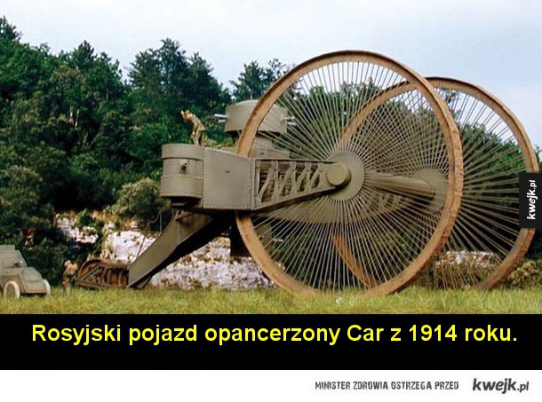 Najdziwniejsze pojazdy wojskowe w historii