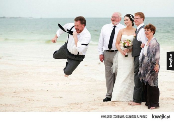 Najśmieszniejsze zdjęcia ślubne