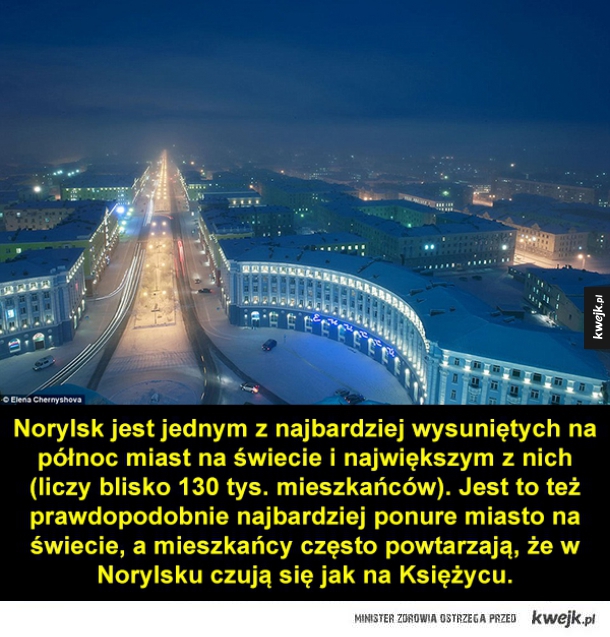 Norylsk - prawdopodobnie najbardziej przygnębiające miasto na świecie