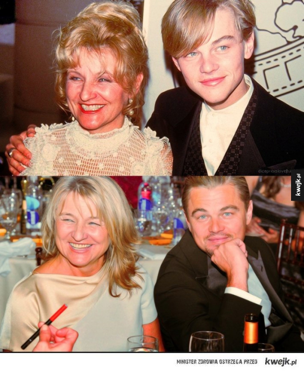 Matka Leonardo DiCaprio młodnieje