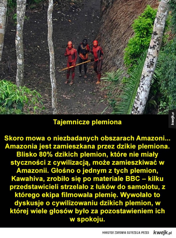 Ciekawostki o Amazonii