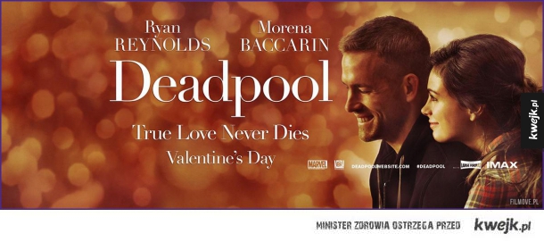 Walentynkowy plakat Deadpoola :D