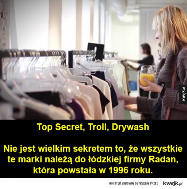 Znane marki, o których mało kto wie, że są polskie!