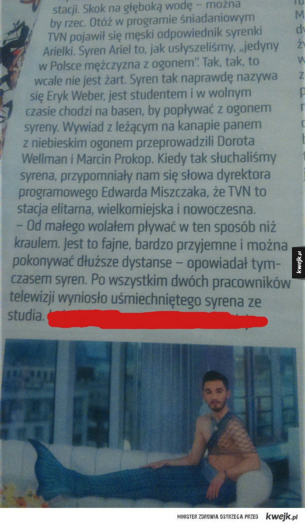 Syren w TV? :D
