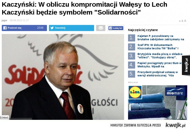 Jebać waszego Lecha