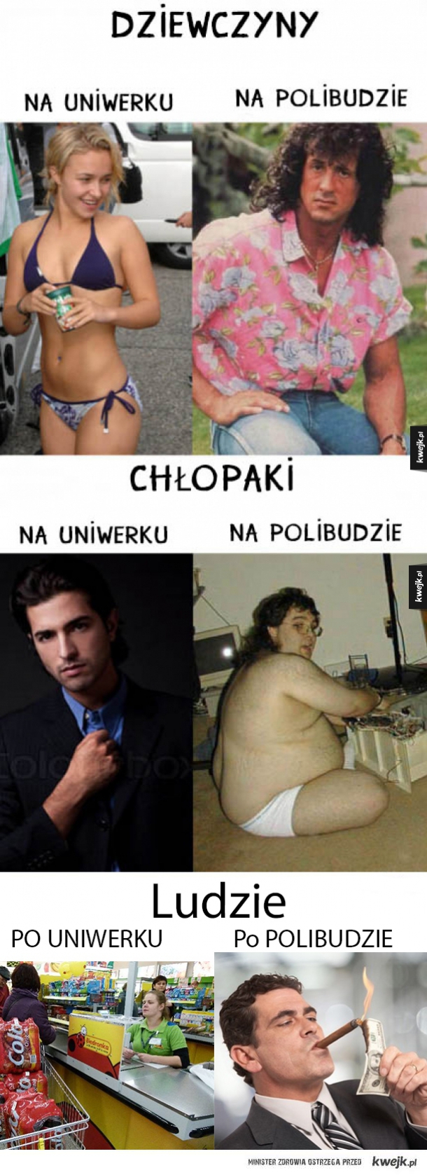 Uniwerek vs Polibuda - poprawiona wersja