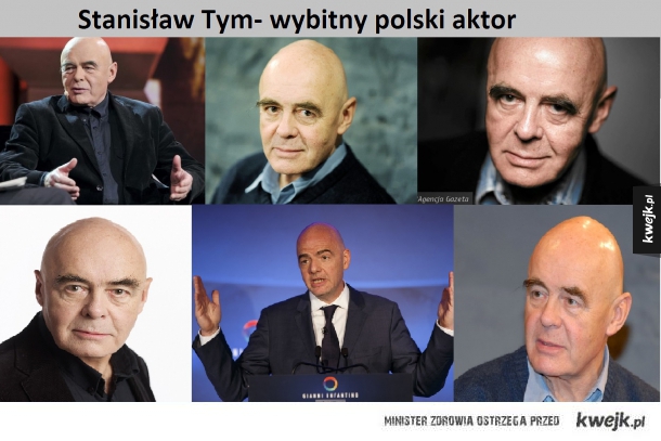 Stanisław Tym- wybitny polski aktor