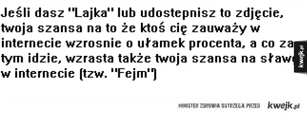 FEJM NADCHODZI!
