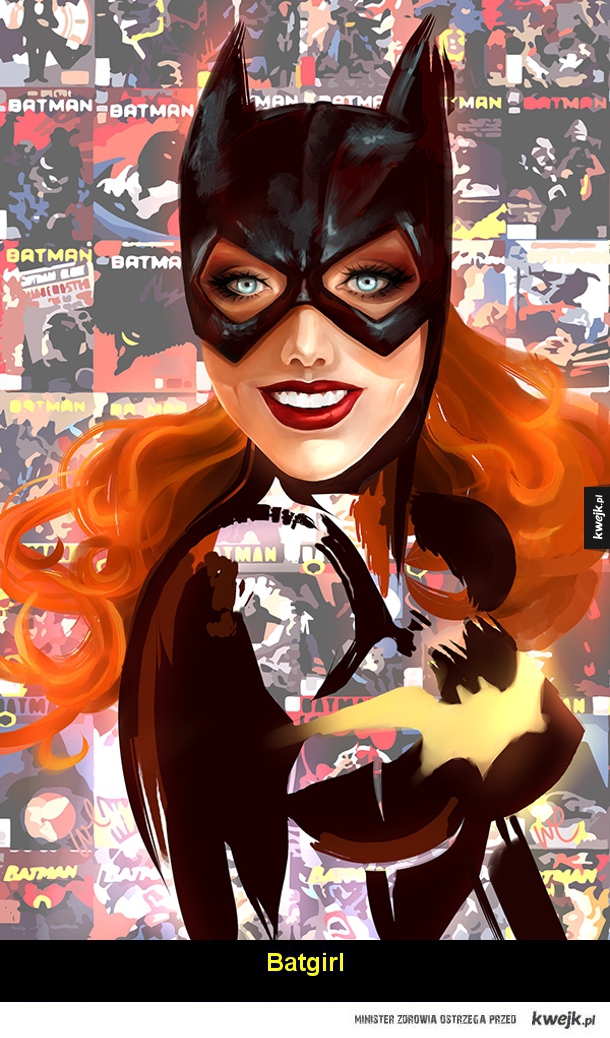 Kobiece postacie z komiksów DC i Marvela na grafikach Whitney Jiar