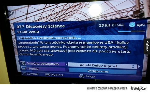 Pralka jak czarna dziura. Ile zostało "science" w Discovery?!