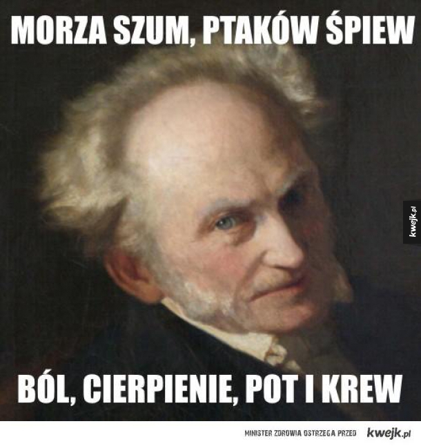 Najlepsze memy z Schopenhauerem