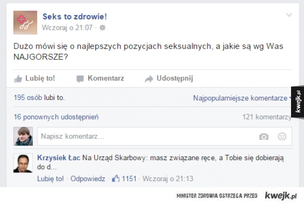 Najgorsza pozycja seksualna