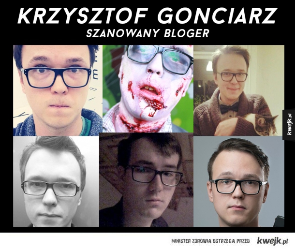 Krzysztof Gonciarz - szanowany bloger
