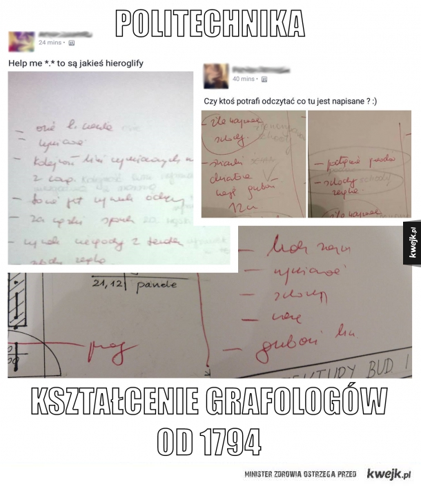 Dzień jak co dzień na politechnice