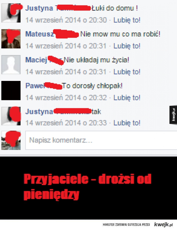Siła przebicia przyjaciół