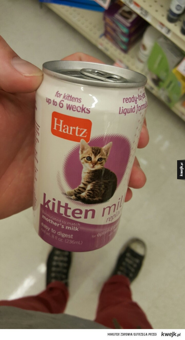 Mleko dla kotów