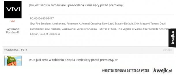 Tymczasem na forum o grach...