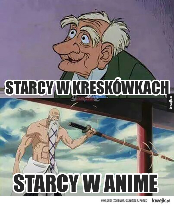 Kreskówki vs Anime