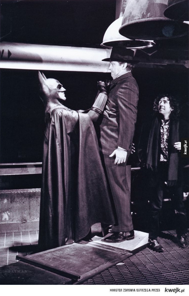 Zdjęcia z planu filmowego Batmana Tima Burtona