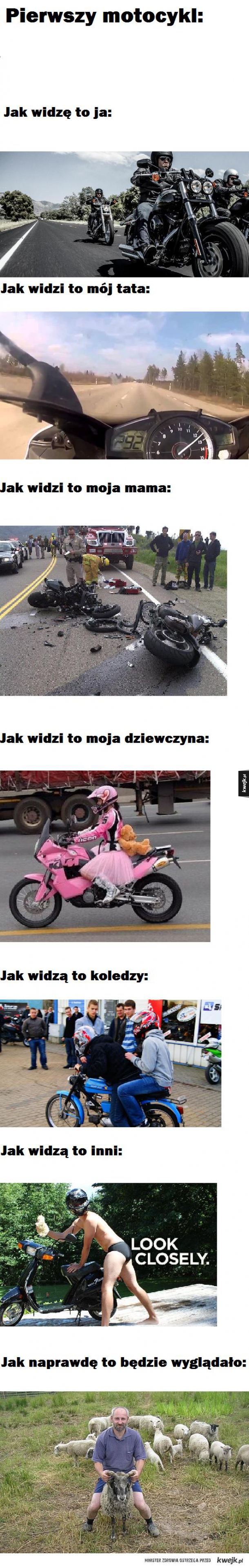 Pierwszy motocykl