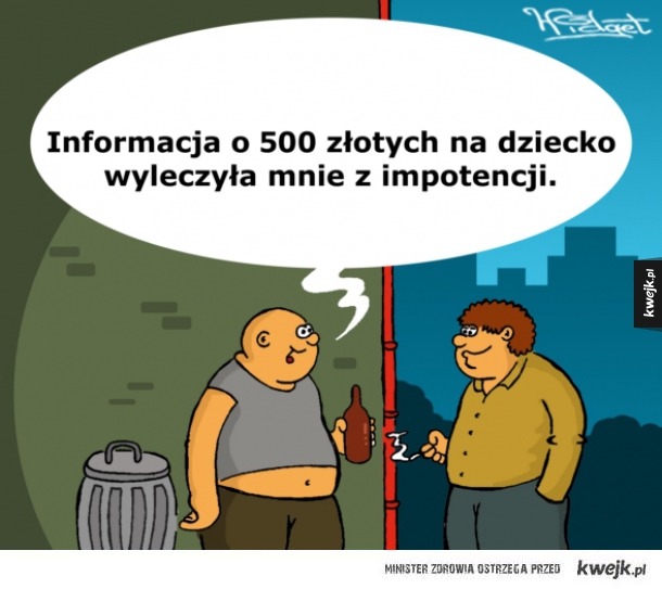 Wiadomość o 500 złotych