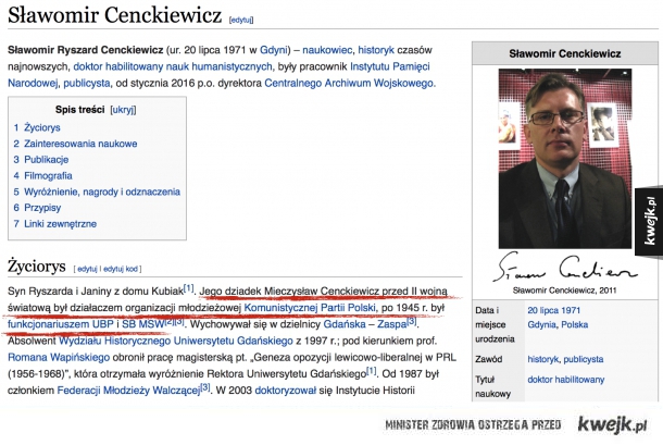 wałęsę oskarża wnuczek komucha z UB i SB