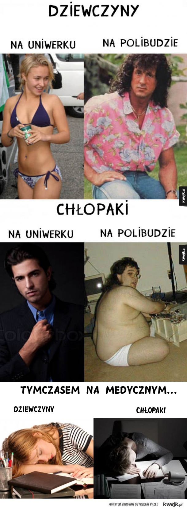 A tymczasem na medycznym...