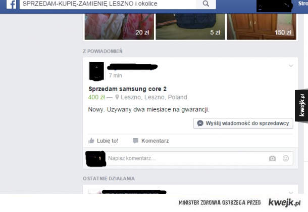 NOWY JAK UŻYWANY