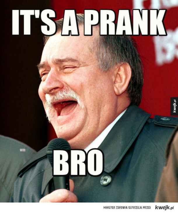 Nie kumasz pranka