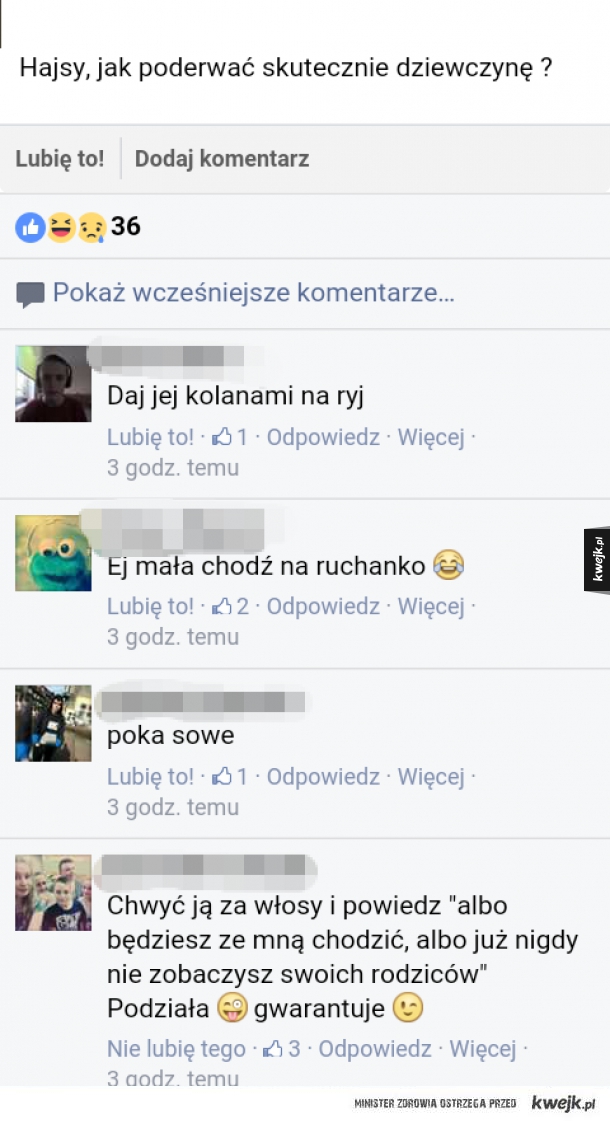 Podryw na polskich grupach