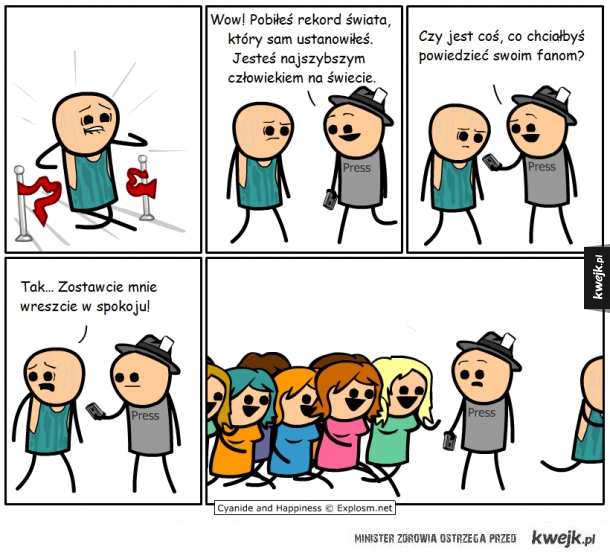 Wiadomość dla fanów