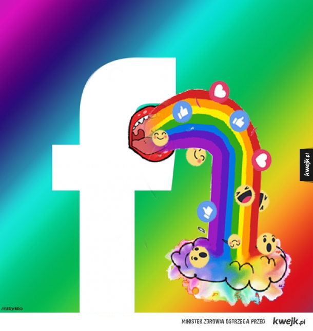 Facebook rainbow