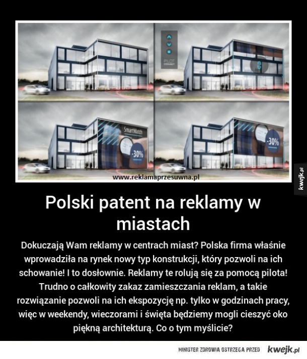 Recepta na wygląd miast