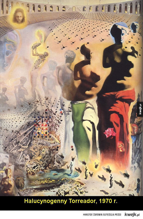 Surrealistyczne obrazy Salvadora Dali