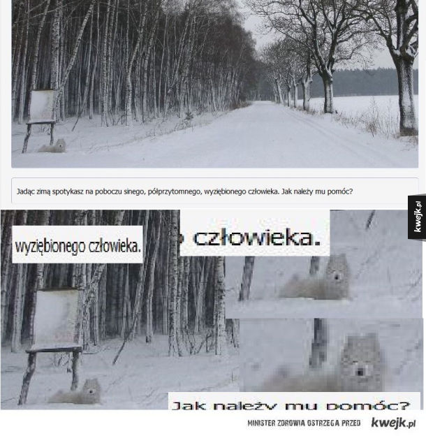 Tymczasem na kursie na prawo jazdy