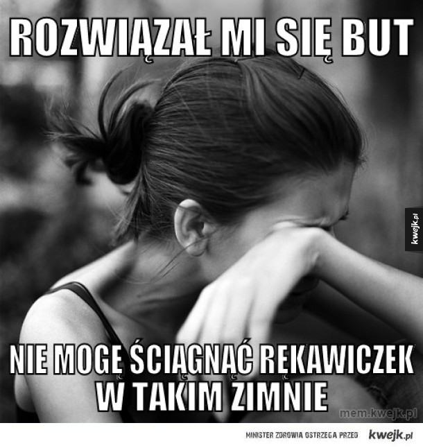Rozwiązał mi się but