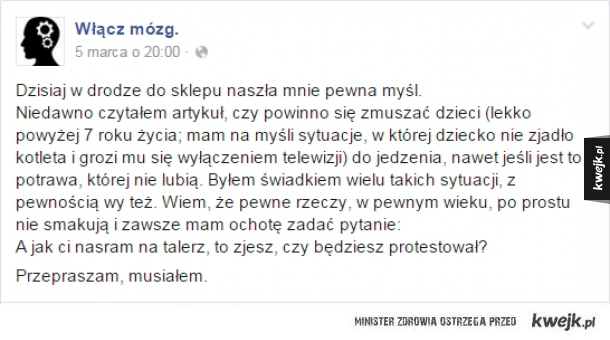 Zjesz, czy nie?