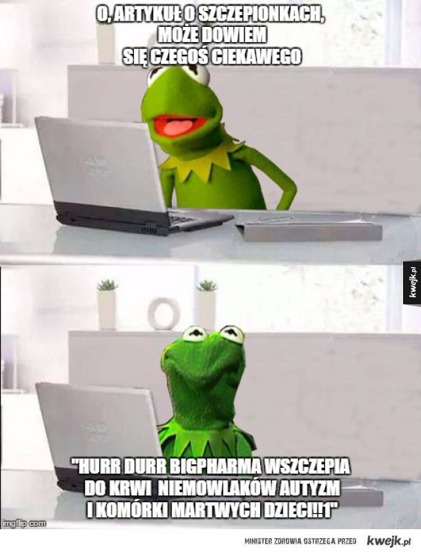 Kermit próbował