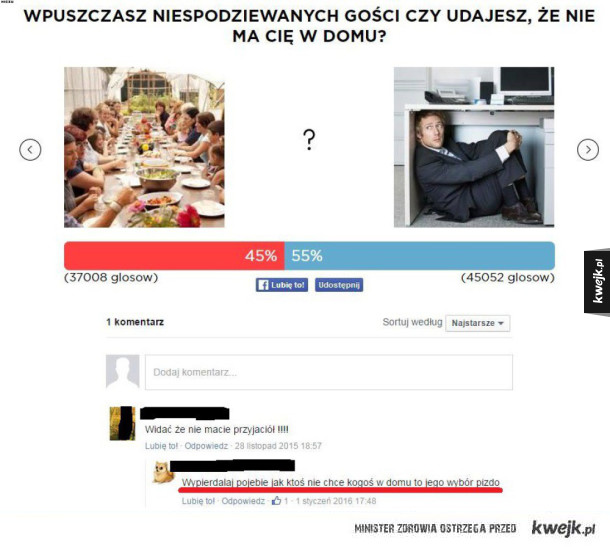 Mistrz ciętej riposty.